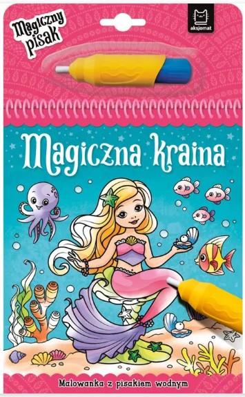 KSIĄŻECZKA MAGICZNA KRAINA .ZDRAPYWANKA Z RYSIKIEM