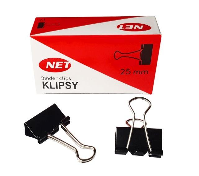 KLIPSY BIUROWE 25MM