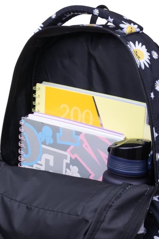 PLECAK MŁODZIEŻOWY CP BASE PLUS - DAISY BLACK