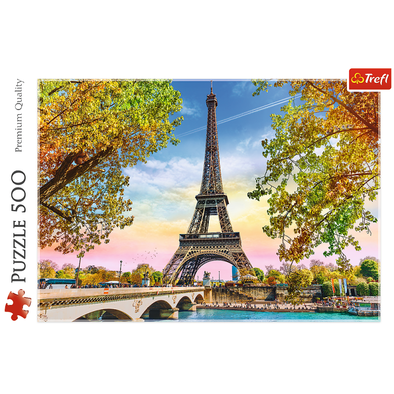 PUZZLE 500 TREFL ROMANTYCZNY PARYŻ