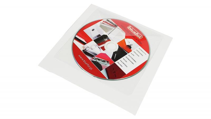 KIESZEŃ SAMOPRZYLEPNA NA PŁYTY CD Z KLAPKĄ