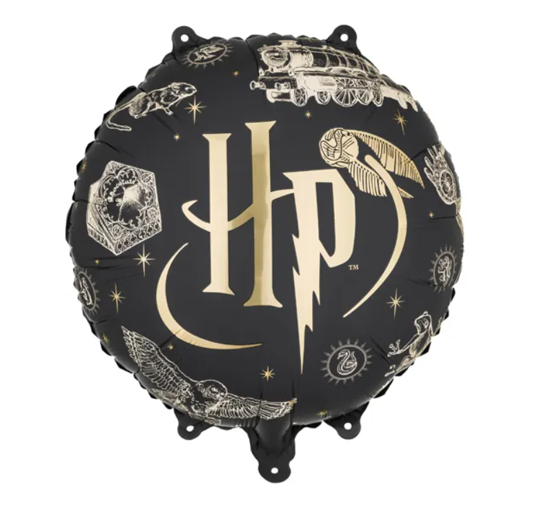 BALON FOLIOWY HARRY POTTER 35CM CZARNY