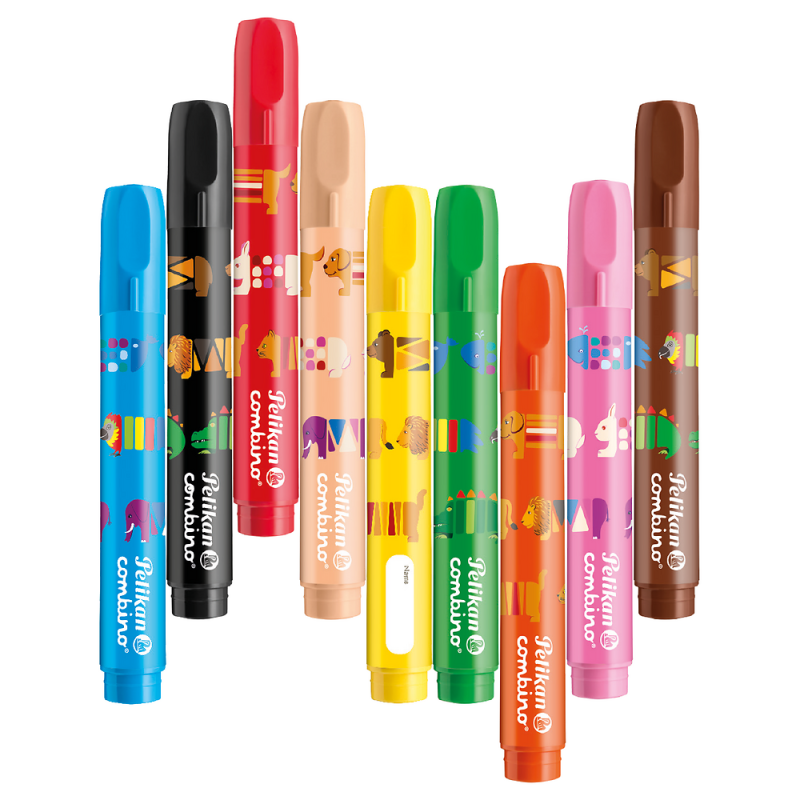FLAMASTRY 9 PELIKAN COLORELLA SUP COMBIN C41