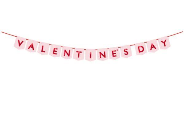 BANER VALENTINES DAY 150X13CM MIX