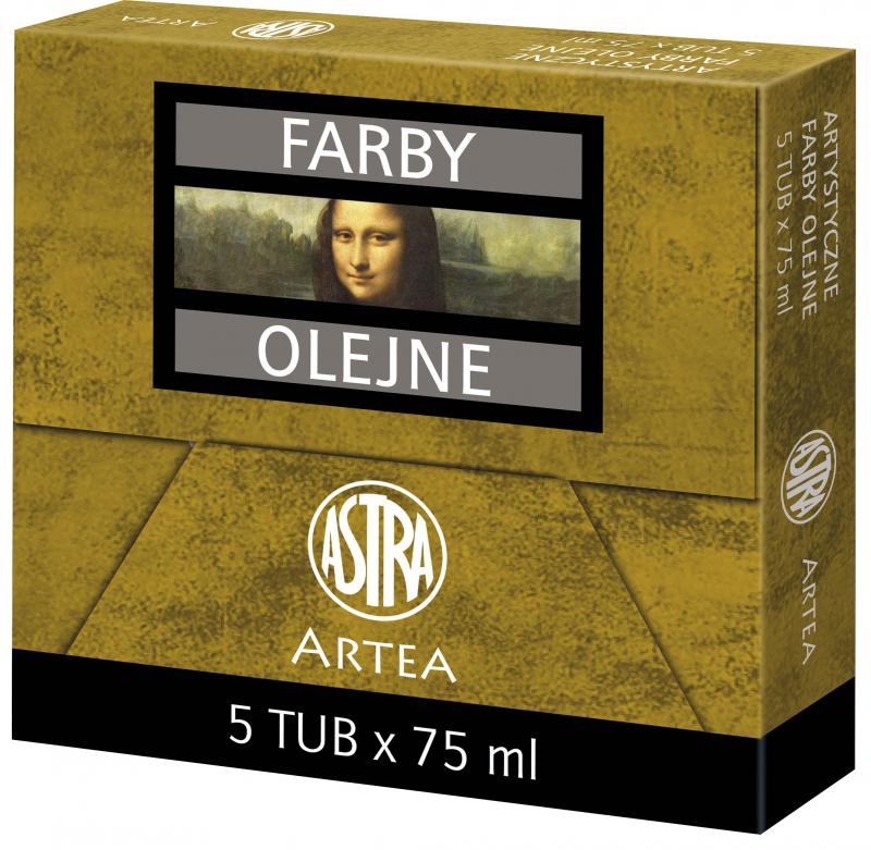 FARBY OLEJNE 75 ML BIEL TYTANOWA ASTRA