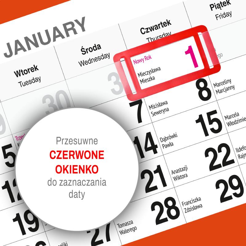 KALENDARZ TRÓJDZIELNY DUŻY AREX MIĘKKI