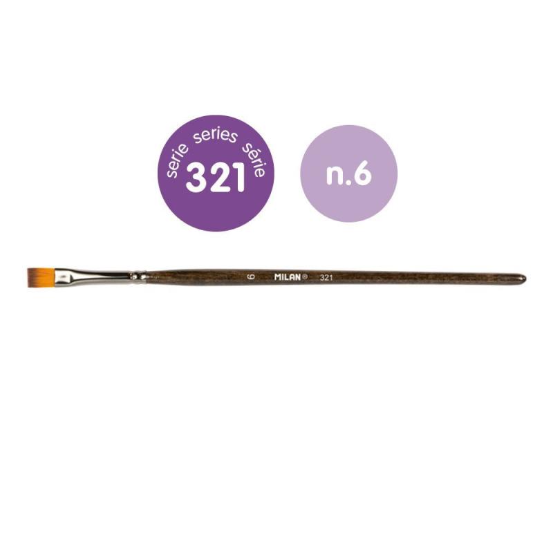 PĘDZLE MILAN NR 6/321 A12