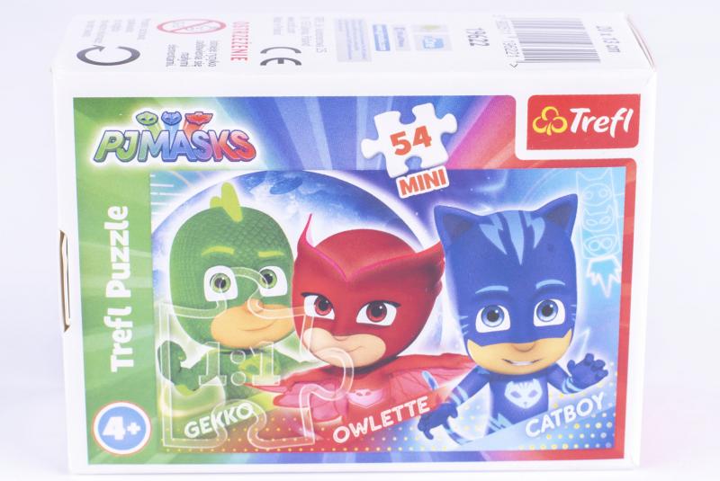 PUZZLE TREFL 54 MINI PJ MASKS