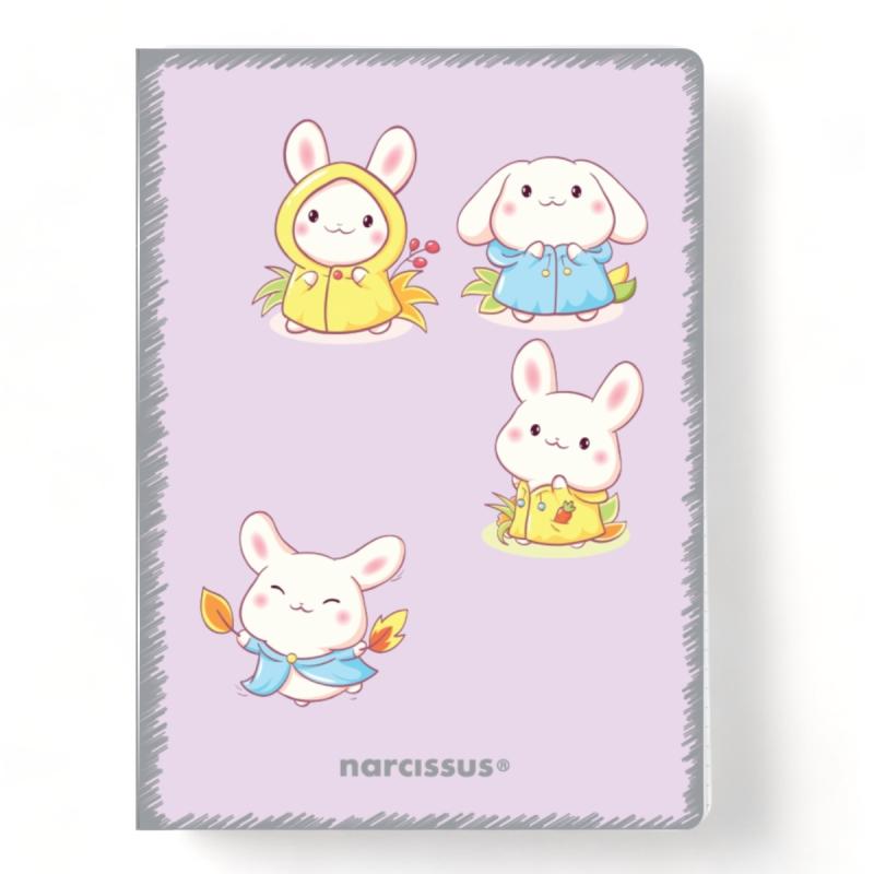 ZESZYT A5/60 # PP KAWAII 80G NARCISSUS