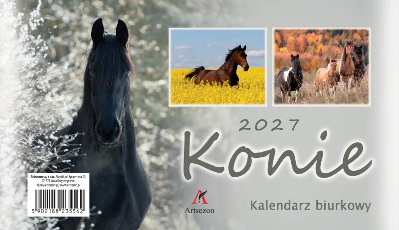 KALENDARZ BIURKOWY A5 ZE ZDJĘCIEM 19,5X11 2027