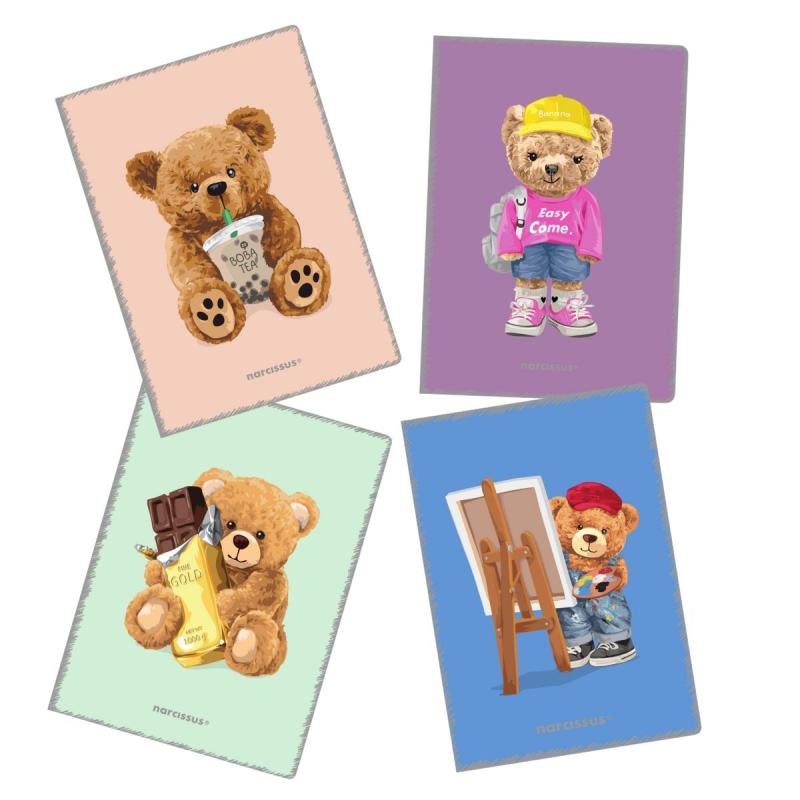 ZESZYT A4/32 # PP TEDDIES 80G NARCISSUS