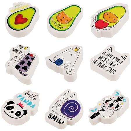 GUMKA MESHU CUTIE FRIENDS 40X30X13MM MIX WZORÓW