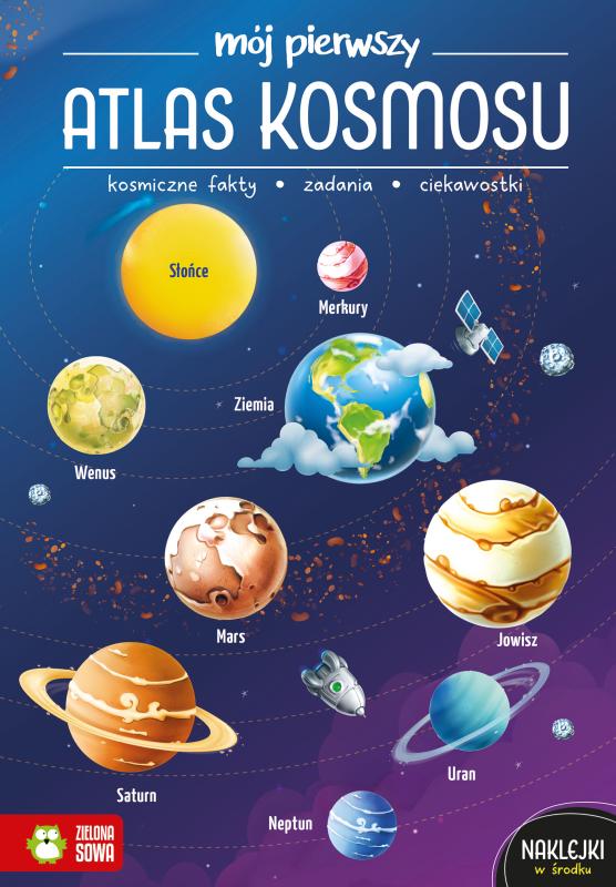 KSIĄŻECZKA MÓJ PIERWSZY ATLAS KOSMOSU