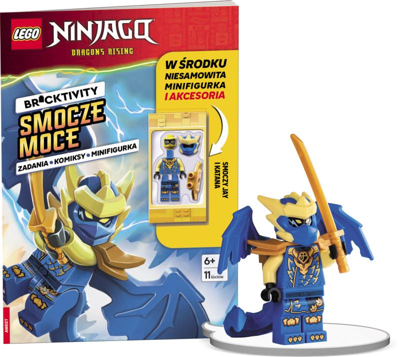 KSIĄŻECZKA LEGO NINJAGO. SMOCZE MOCE