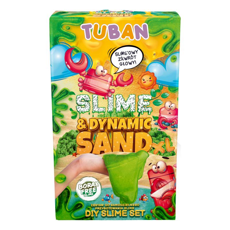 ZESTAW SMILE DIY & PIASEK DYNAMICZNY XL TUBAN