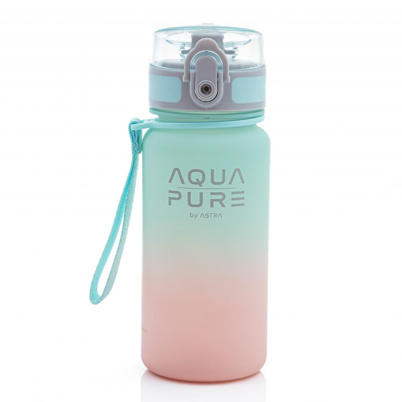 BIDON AQUA PURE BY ASTRA 400 ML - PINK/MINT