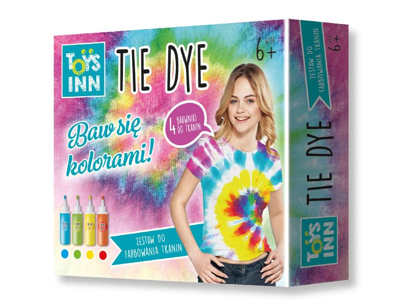 ZESTAW DO FARBOWANIA TKANIN TIE DYE BASIC