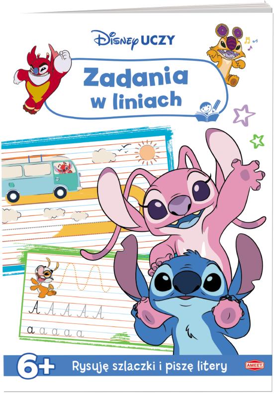 KSIĄŻECZKA DISNEY UCZY STITCH. ZADANIA W KRATKACH EDU