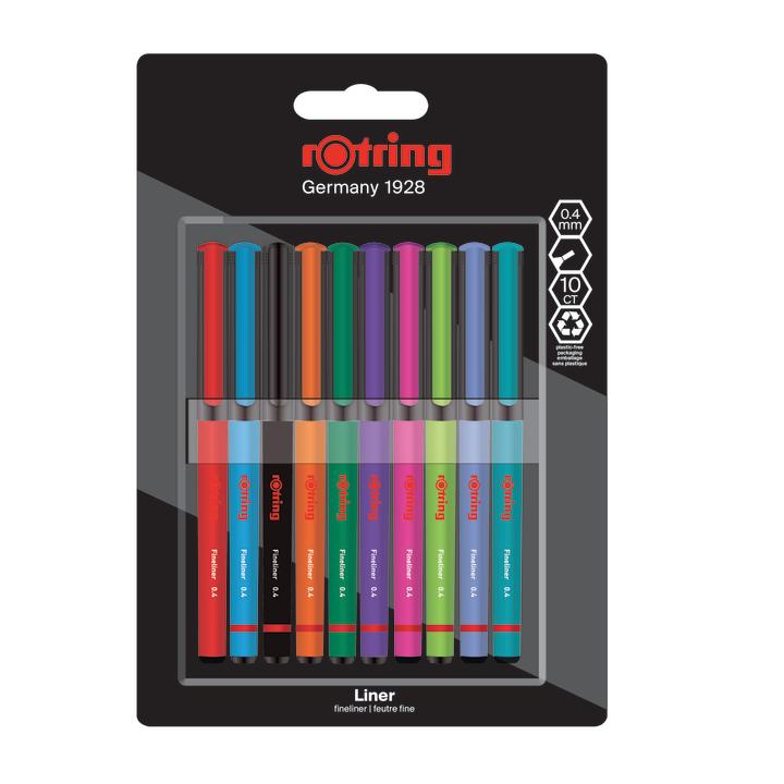 CIENKOPIS ROTRING LINER ASS 0,4 A10 BLISTER
