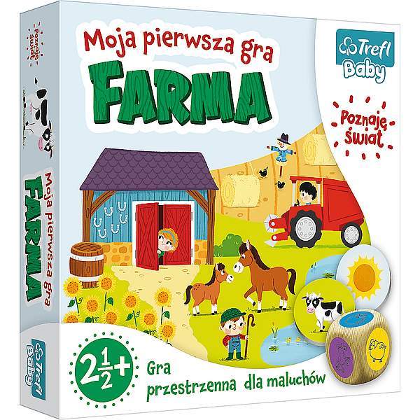 GRA FARMA, MOJA PIERWSZA GRA - TREFL BABY