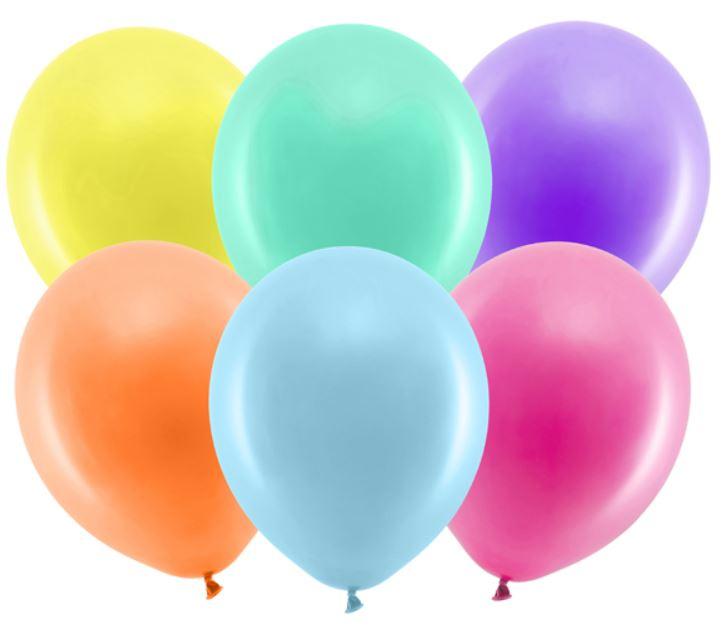 BALONY RAINBOW 23CM PASTELOWE MIX