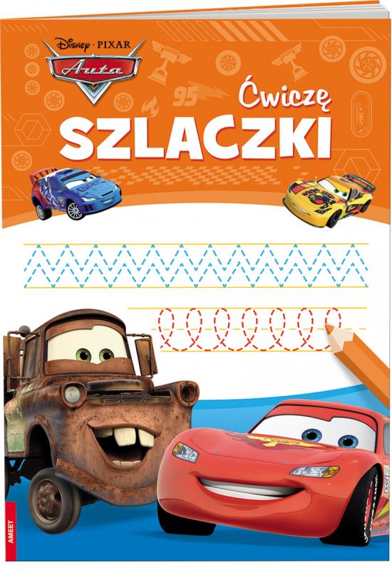 KSIĄŻECZKA DISNEY/PIXAR AUTA.ĆWICZĘ SZLACZKI