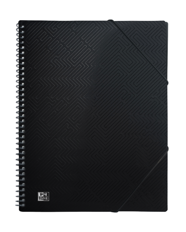 ALBUM OFERTOWY SPIRALNY OXFORD URBAN A4/40 NIEPRZEŹROCZYSTY CZARNY