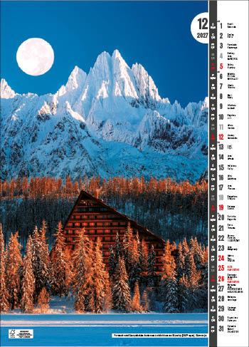 KALENDARZ WIELOPLANSZOWY TATRY JOTAN STANDARD