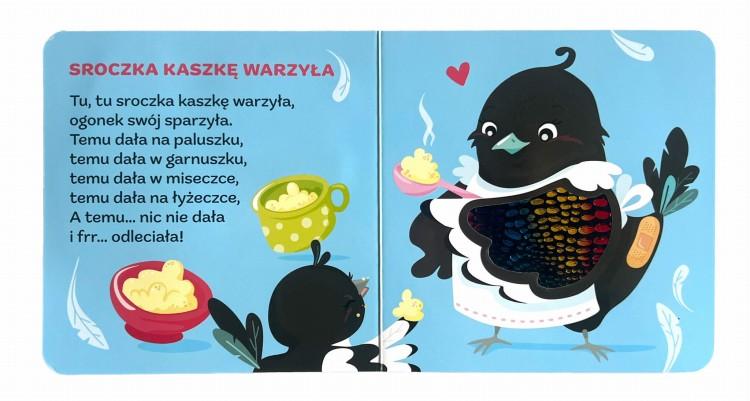 KSIĄŻECZKA RYMOWANKI DOTYKANKI-LATA OSA