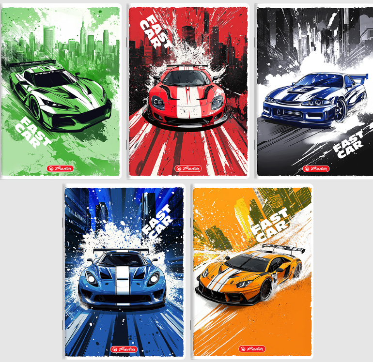 ZESZYT A5/16 # HERLITZ FAST CAR 70G