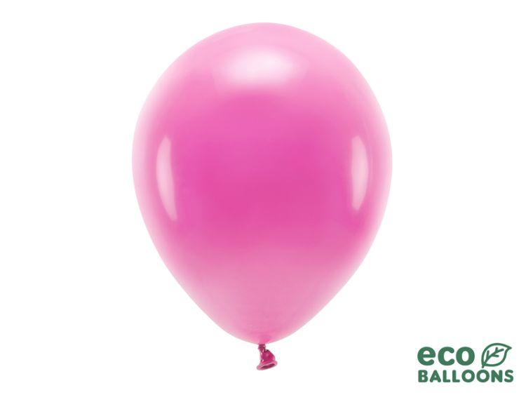 BALONY ECO PASTELOWE FUKSJA A'100