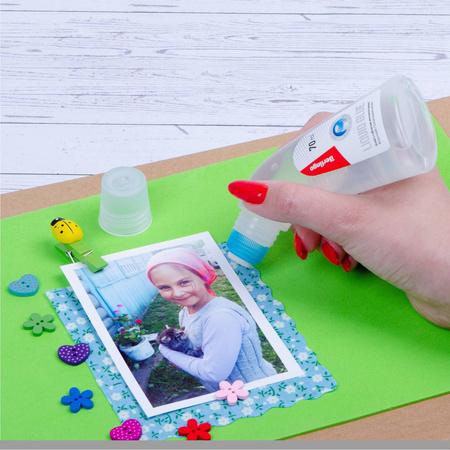 KLEJ LIQUID GLUE 70ML APLIKATOR GĄBKA BERLINGO