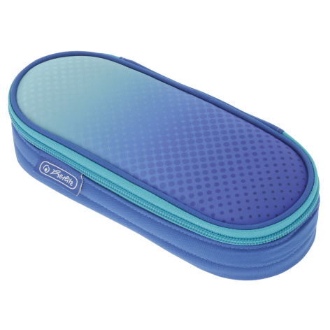 PIÓRNIK KOSMETYCZKA HERLITZ ETUI DIP DYE NIEBIESKA/TURKUSOWA