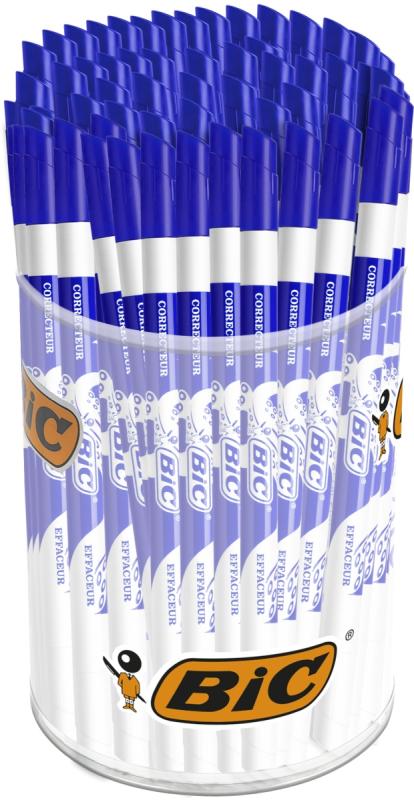 WYMAZYWACZ BIC NIEBIESKI TUBA