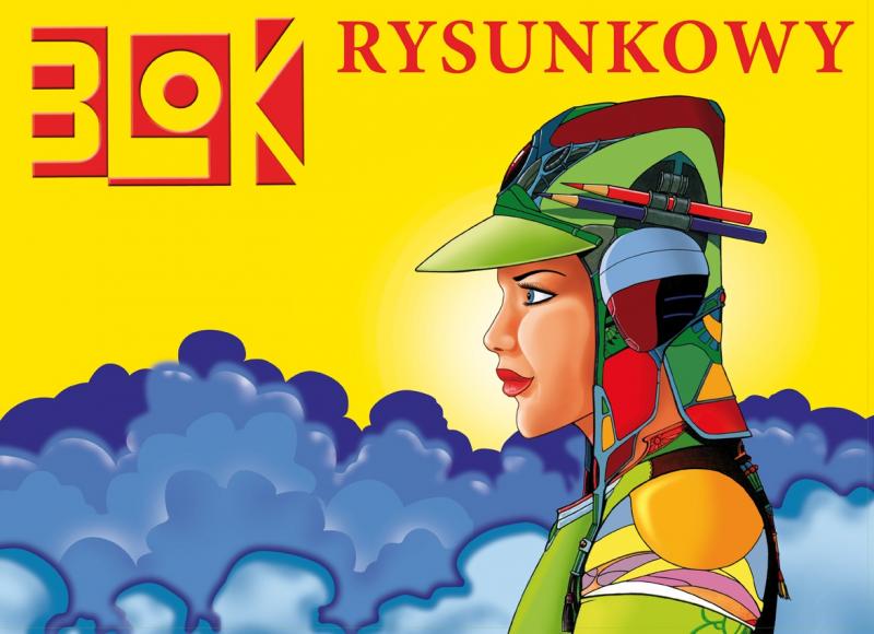 BLOK RYSUNKOWY A3/20 BIAŁY KRESKA