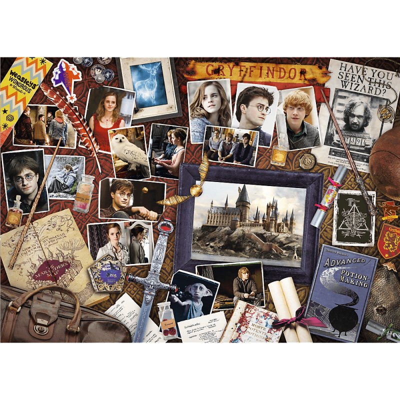 PUZZLE 500 TREFL PAMIĄTKI Z HOGWARTU