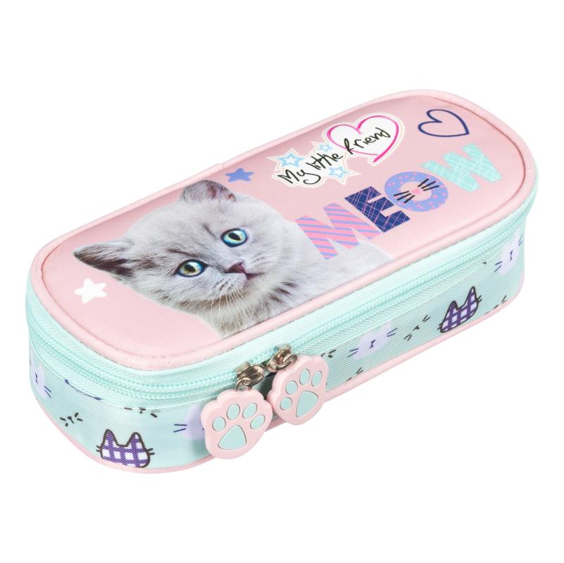 PIÓRNIK SASZETKA Z KLAPKĄ MY LITTLE FRIEND FLYFFY KITTY PCL-01
