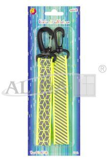 BRELOK ODBLASKOWY CB-2479 Z KARABIŃCZYKIEM 2,5CM X 19,5CM A/2