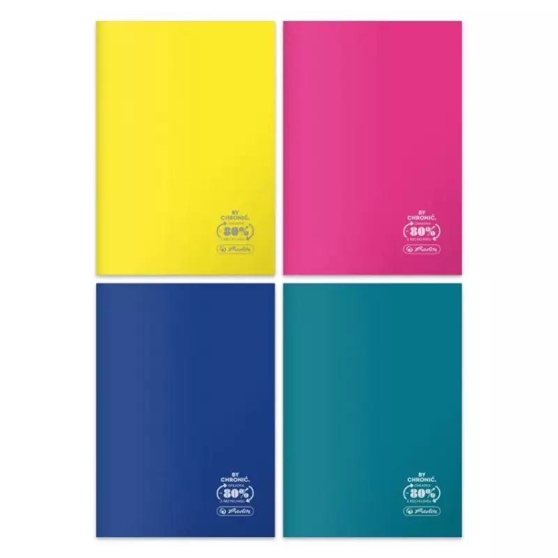 ZESZYT A5/60 # HERLITZ ECO PP COLORS FSC