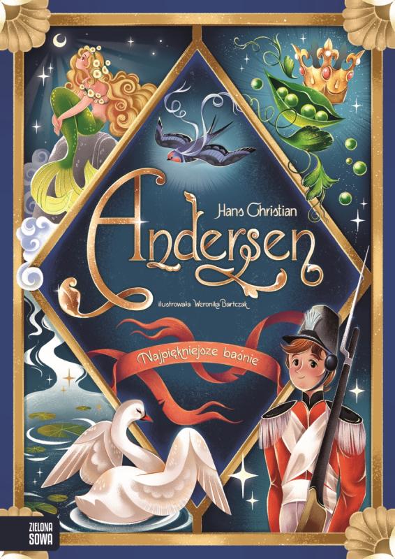 KSIĄŻECZKA NAJPIĘKNIEJSZE BAŚNIE. HANS CHRISTIAN ANDERSEN