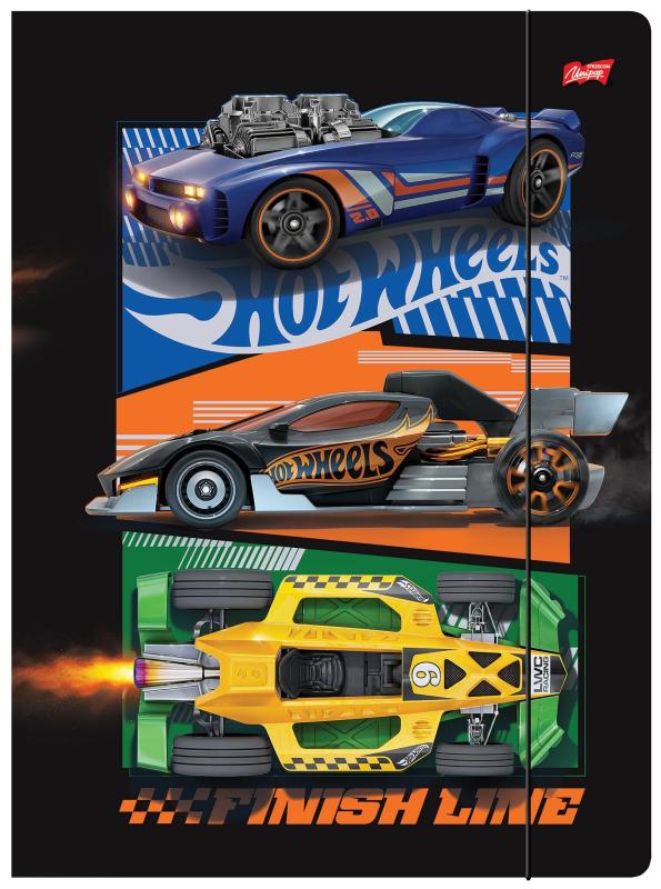 TECZKA Z GUMKĄ A4 HOT WHEELS