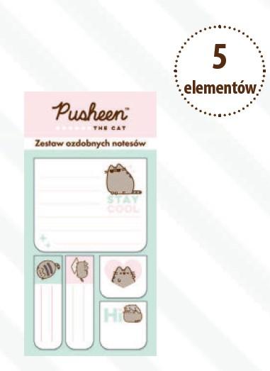 ZAKŁADKI INDEKSUJĄCE A'5 PUSHEEN 30 KARTEK