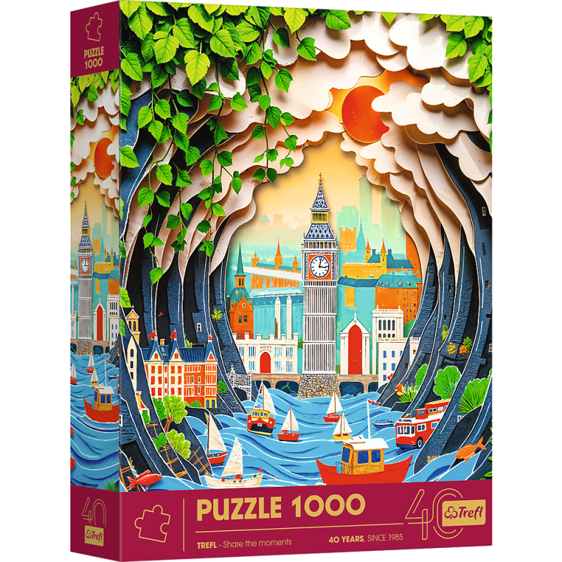 PUZZLE 1000 TREFL LONDYN
