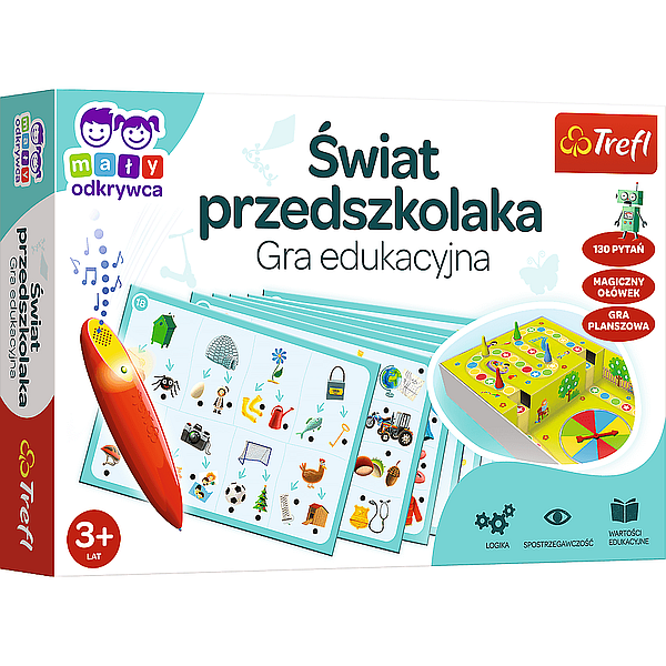 GRA ŚWIAT PRZEDSZKOLAKA MAGICZNY OŁÓWEK