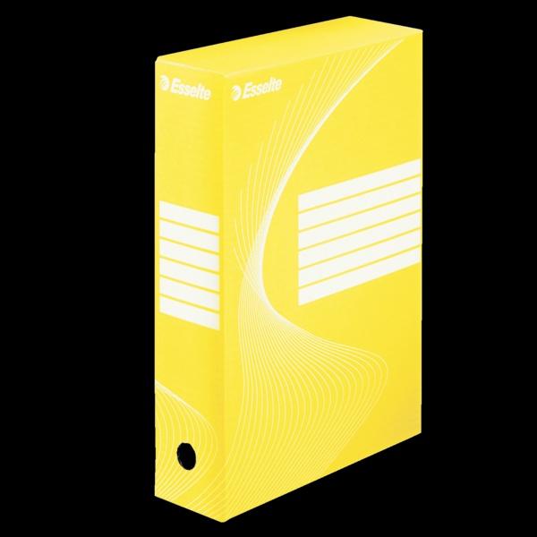 POJEMNIK DO ARCHIWUM BOX 80 ESS ŻÓŁTY