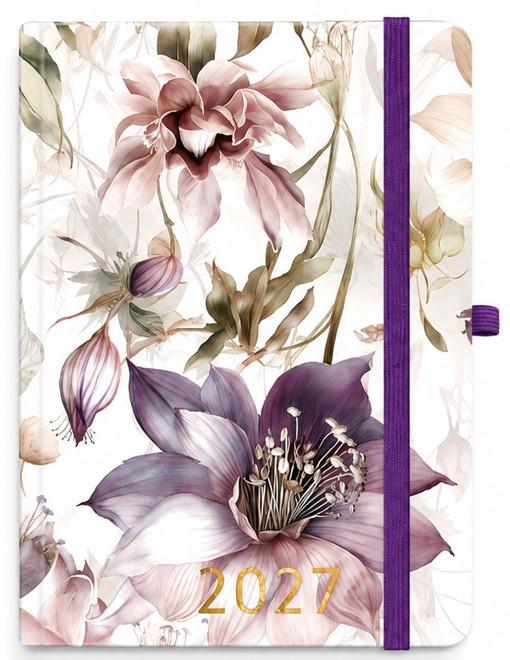 KALENDARZ A5 BOTANICAL DZIENNY IRYS