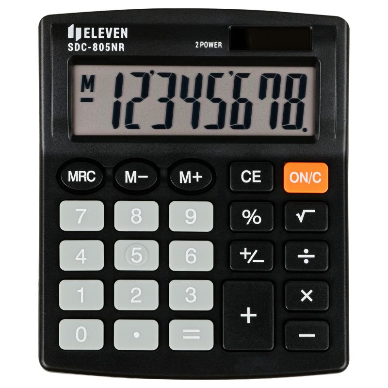KALKULATOR ELEVEN SDC-805NR BIUR.CDC