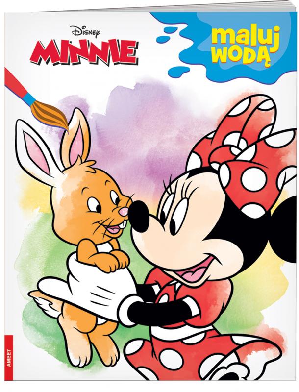 KSIĄŻECZKA MINNIE.MALUJ WODĄ