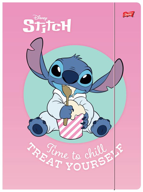 TECZKA Z GUMKĄ A4 STITCH