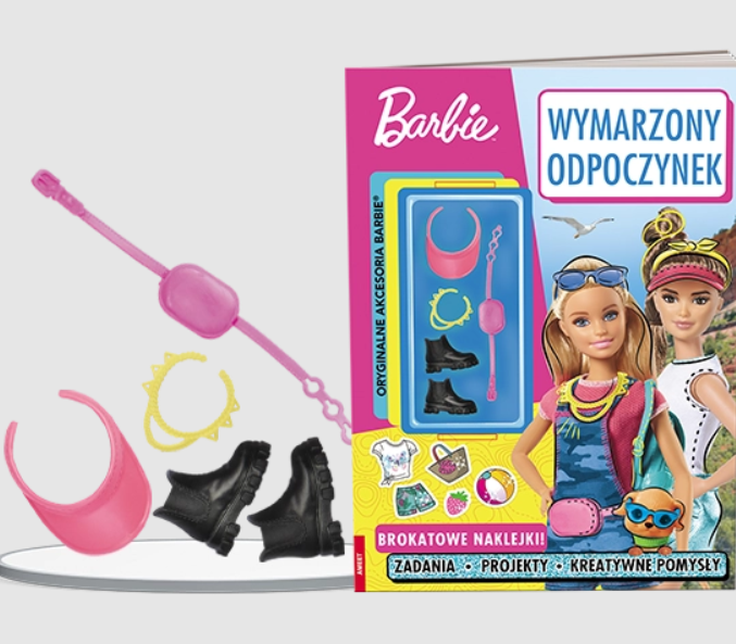 KSIĄŻECZKA MATTEL BARBIE. WYMARZONY ODPOCZYNEK